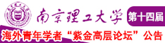 操逼摸逼逼网站南京理工大学第十四届海外青年学者紫金论坛诚邀海内外英才！